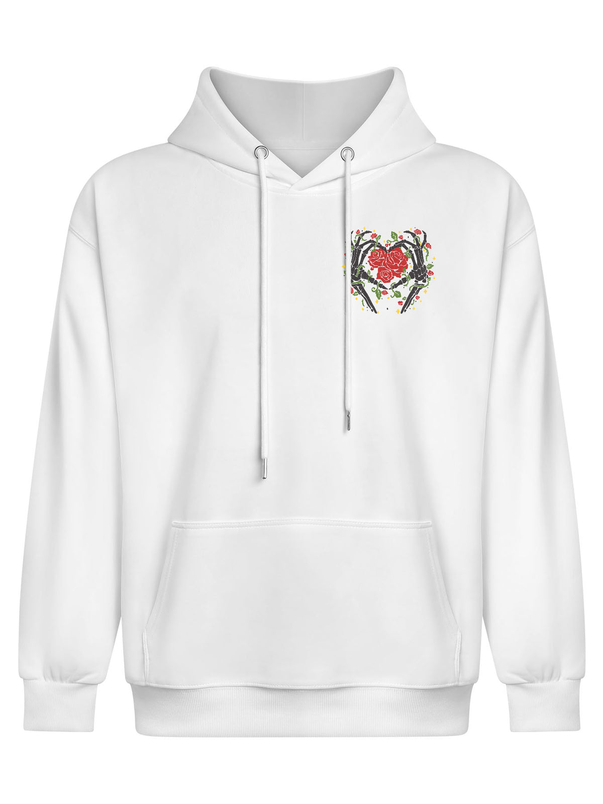 Left Chest Print Hoodie Japanese Direct Ship