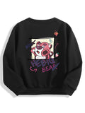 Kids Fleece Pullover Single Sided Print