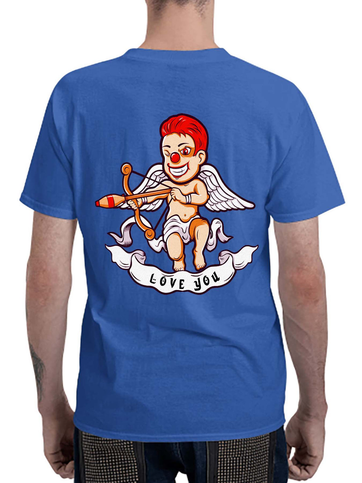 Mexican Metb001 Mens Color Tee Back Print