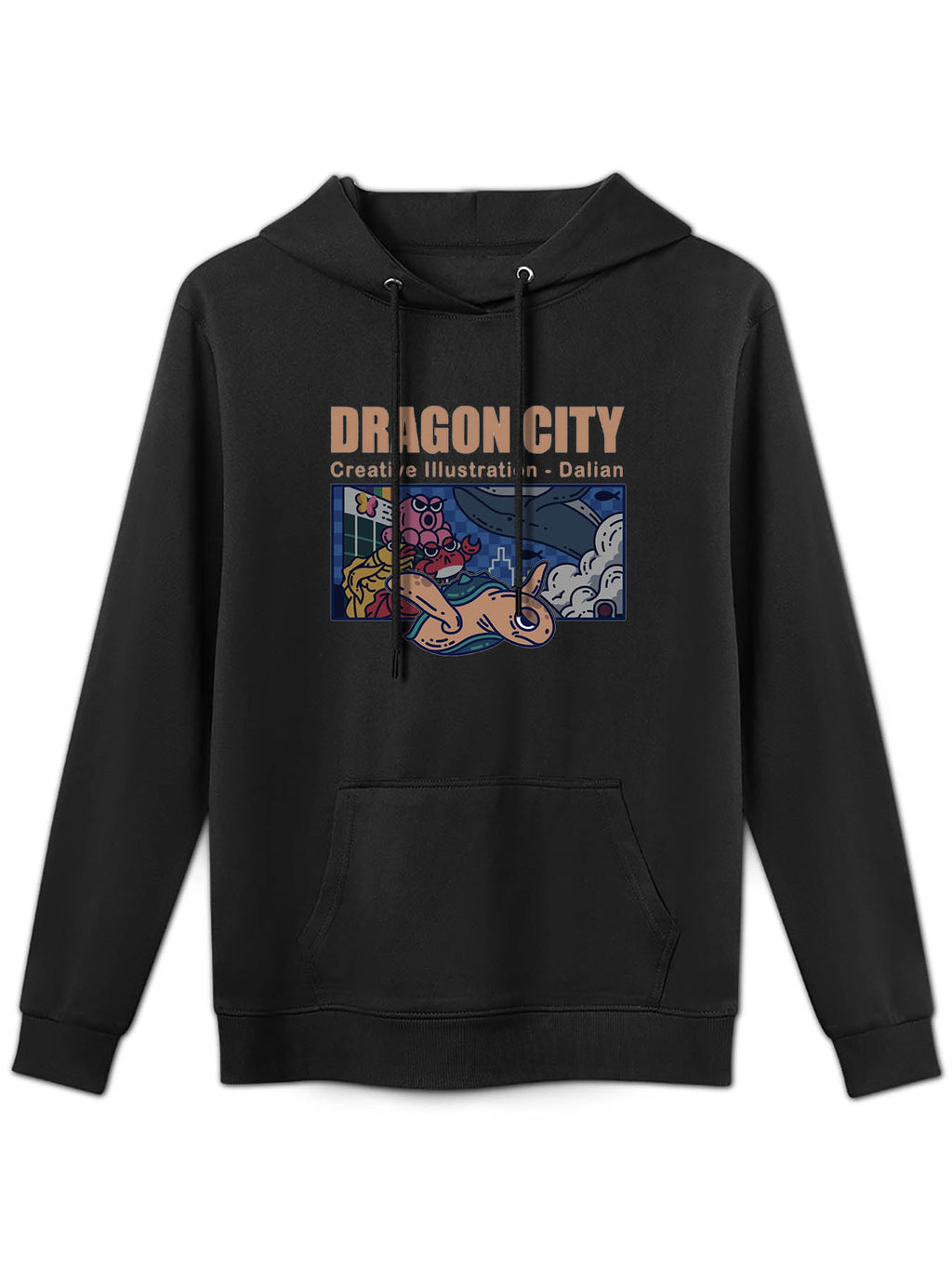 Hoodie Single Sided Print Tbb001 Mexican