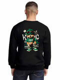 Japanese Round Neck Sweatshirt Single Sided Print Tbb001