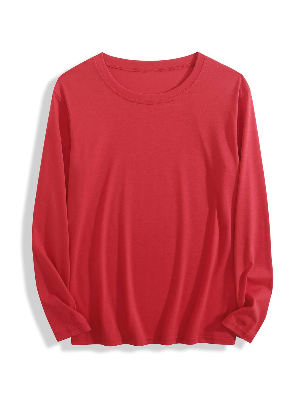 Round Neck Long Sleeved T-shirt
