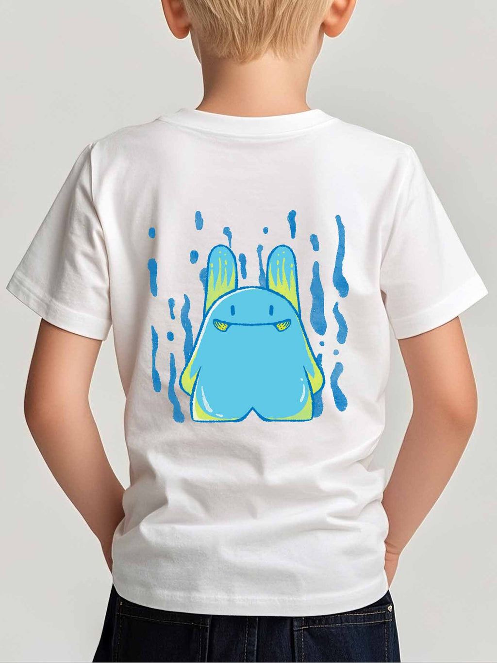 Kids T Shirt Double Sided Print Tbb001 Japanese