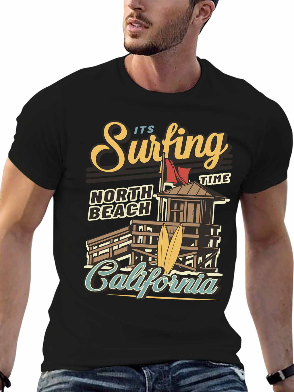 Double Sided Print Adult Short Sleeve T Shirt Tbb001