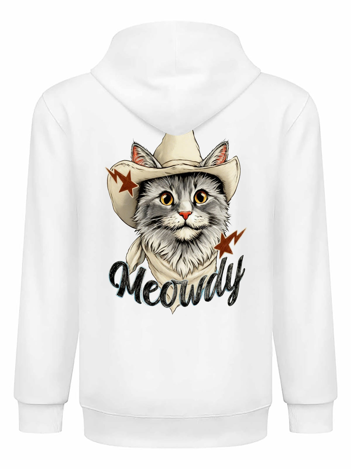 Fleece Hoodie Back Print Mexican Tbb001