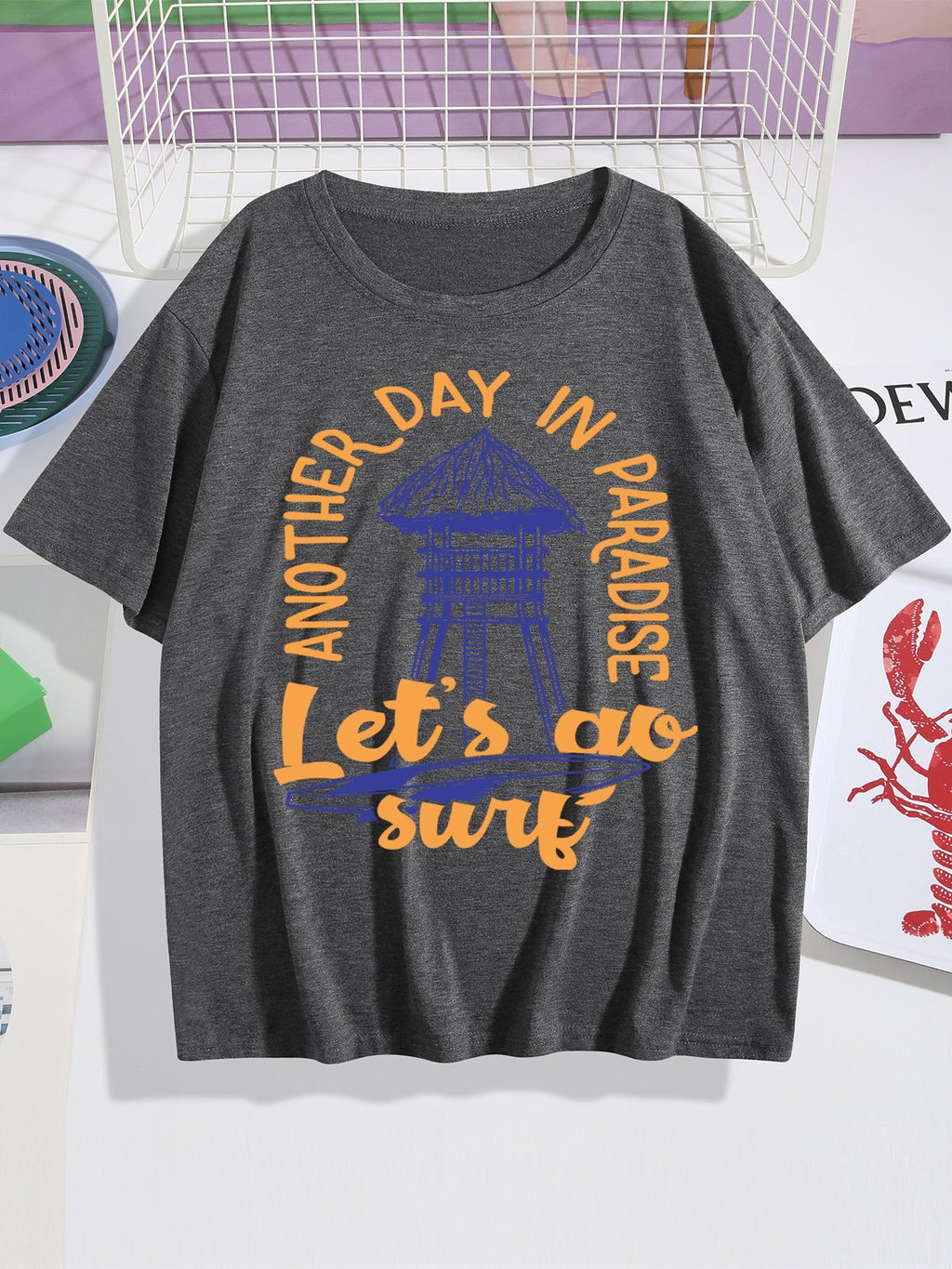 Double Sided Print Ladies T Shirt Tbb001