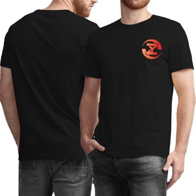 Uk & Eu Size 100% Cotton T-shirt (with Chest Heat Transfer Print) – Shipping Not Included