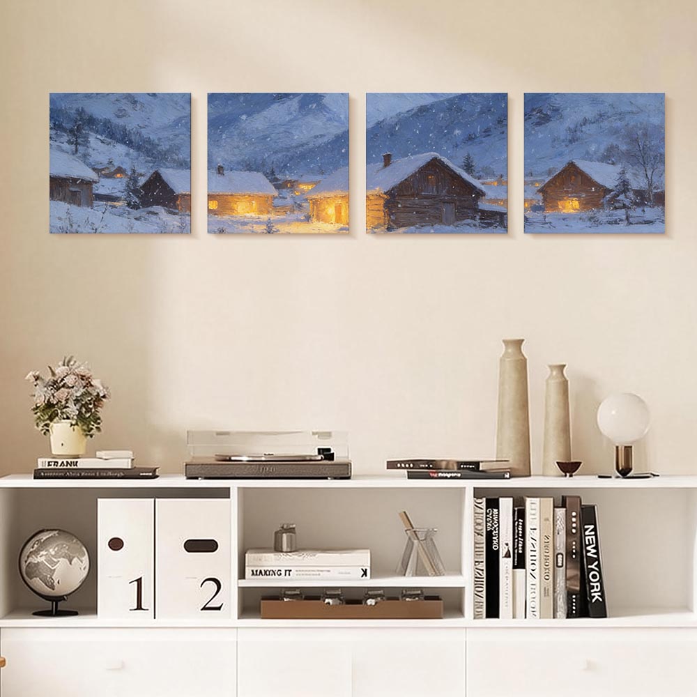 Decorative Frame Painting Single Sided Print
