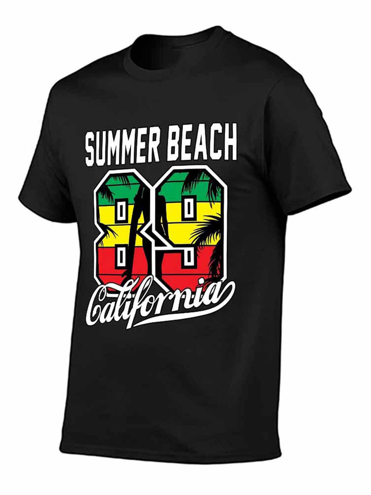 Multicolor Adult Sublimation Short Sleeve T Shirt Tbb001