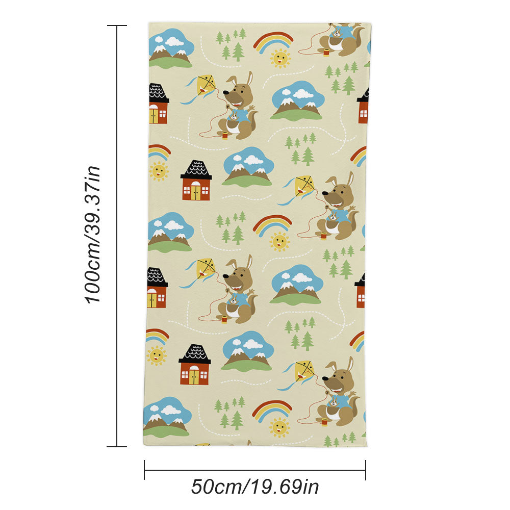 Kids Bath Towel Tbb001 Us Direct Ship