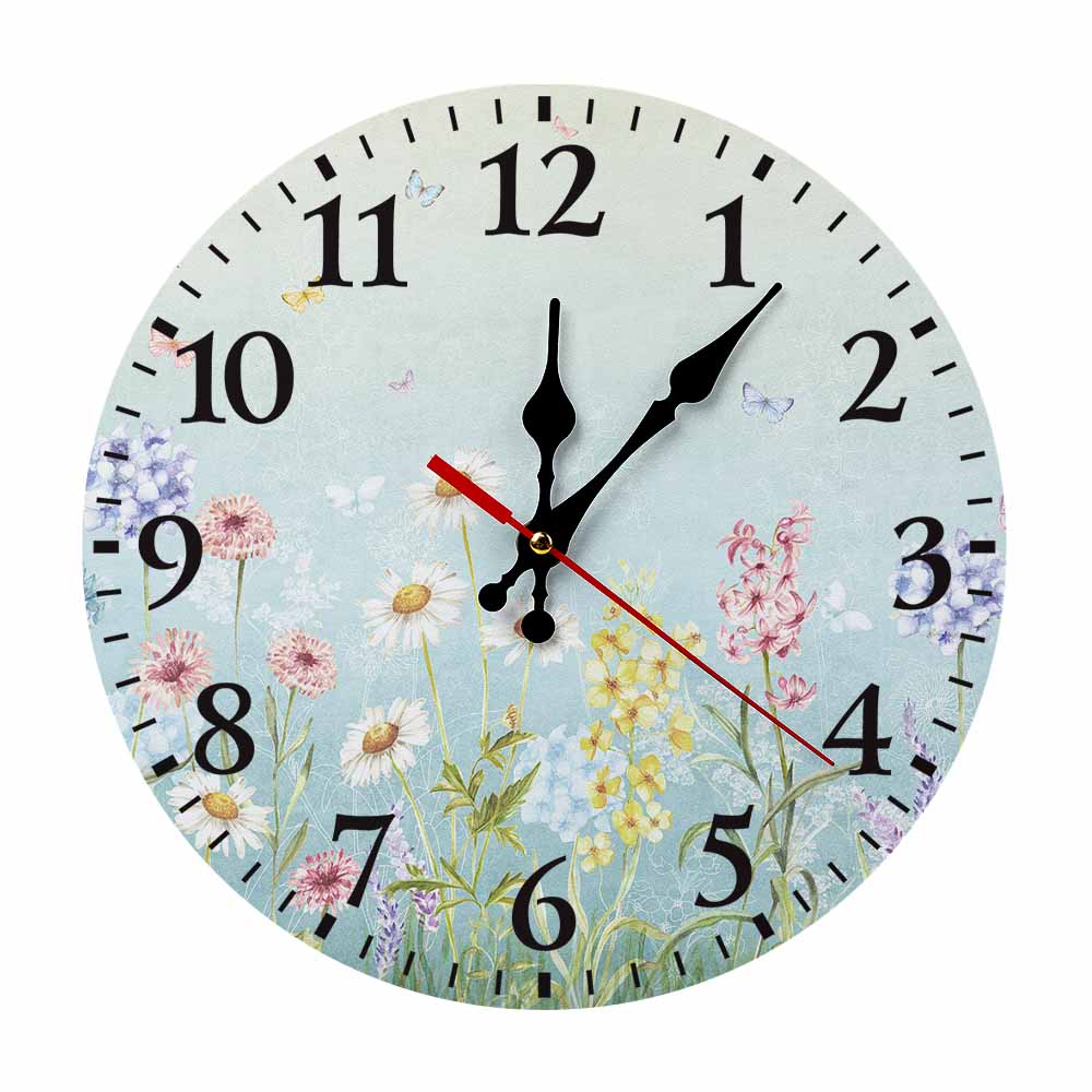 Round Wall Clock with Scale Free Shipping Usa