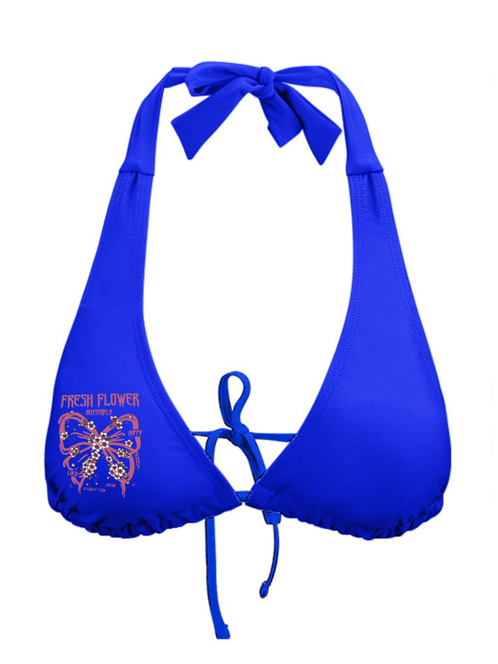 Women Bikini Top Double Sided Print