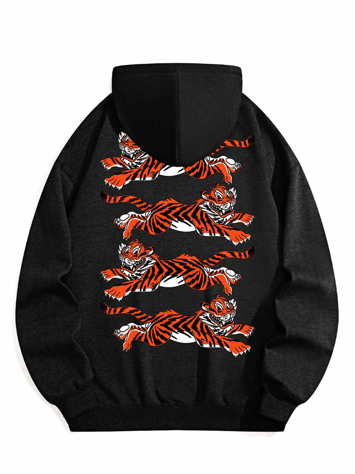 Hooded Sweatshirt Back Print Single Sided Tbb001