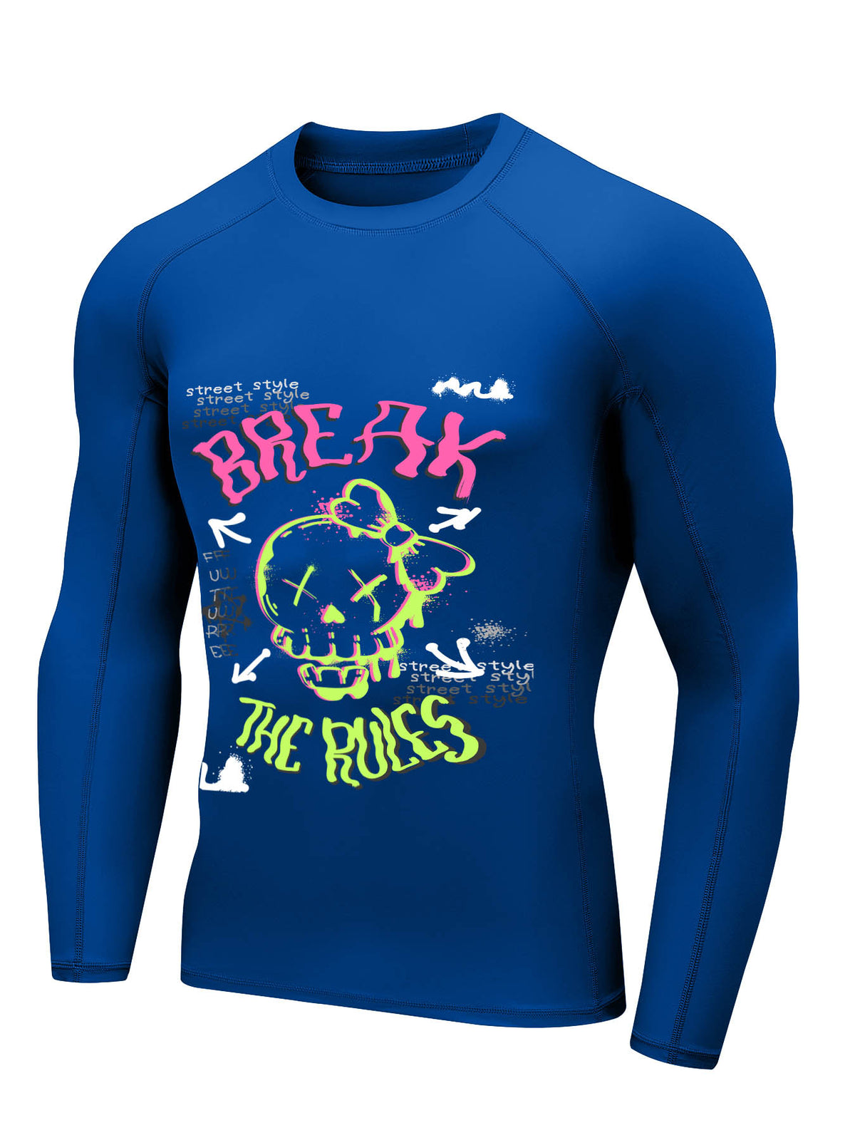 Mens Long Sleeve Surf Shirt Tbb001