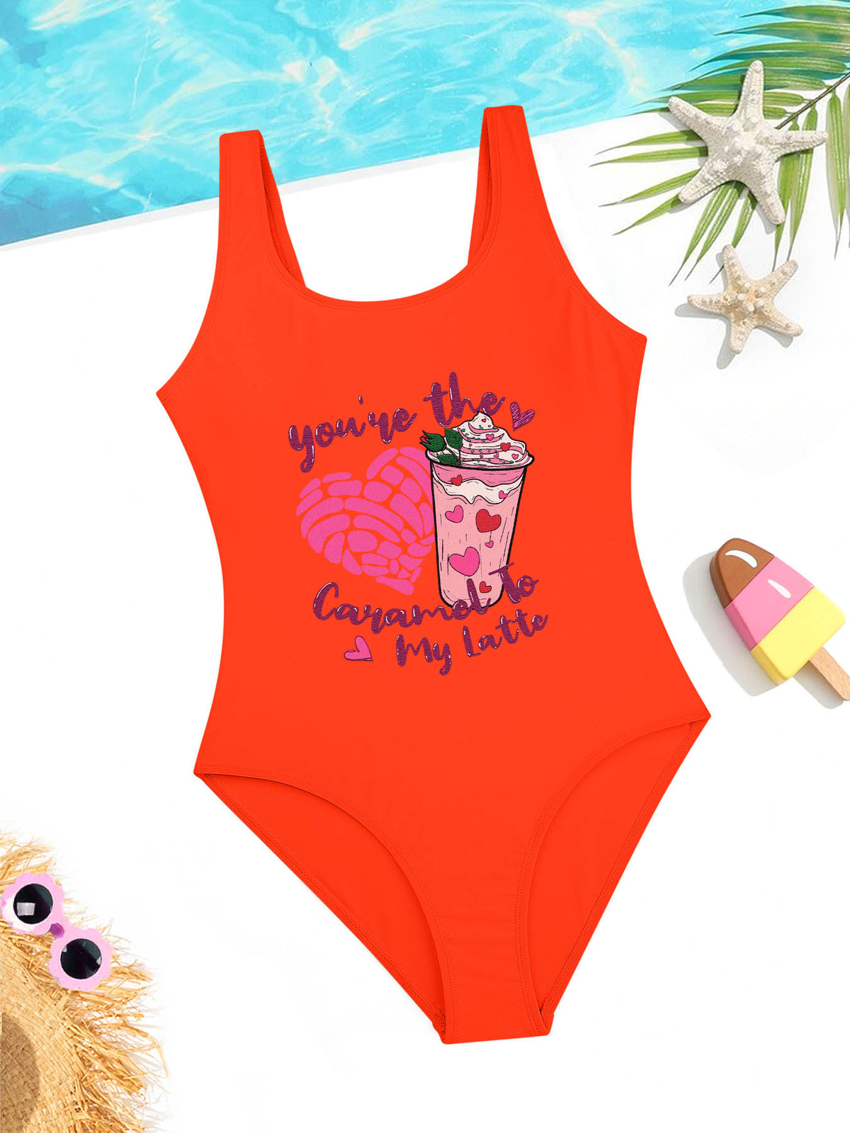 Girls Full Body Swimsuit Tbb001 Free Ship