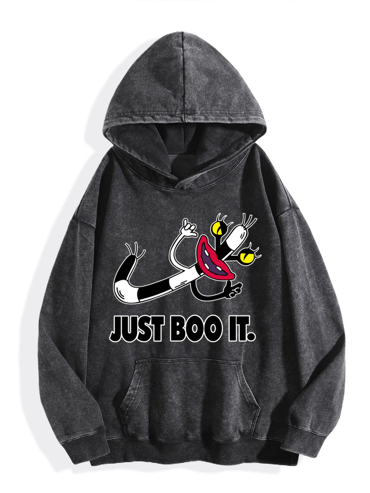 Faded Hoodie Single Sided Print Tbb001