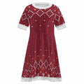 Kids Christmas Dress Dqrdd Simple Model