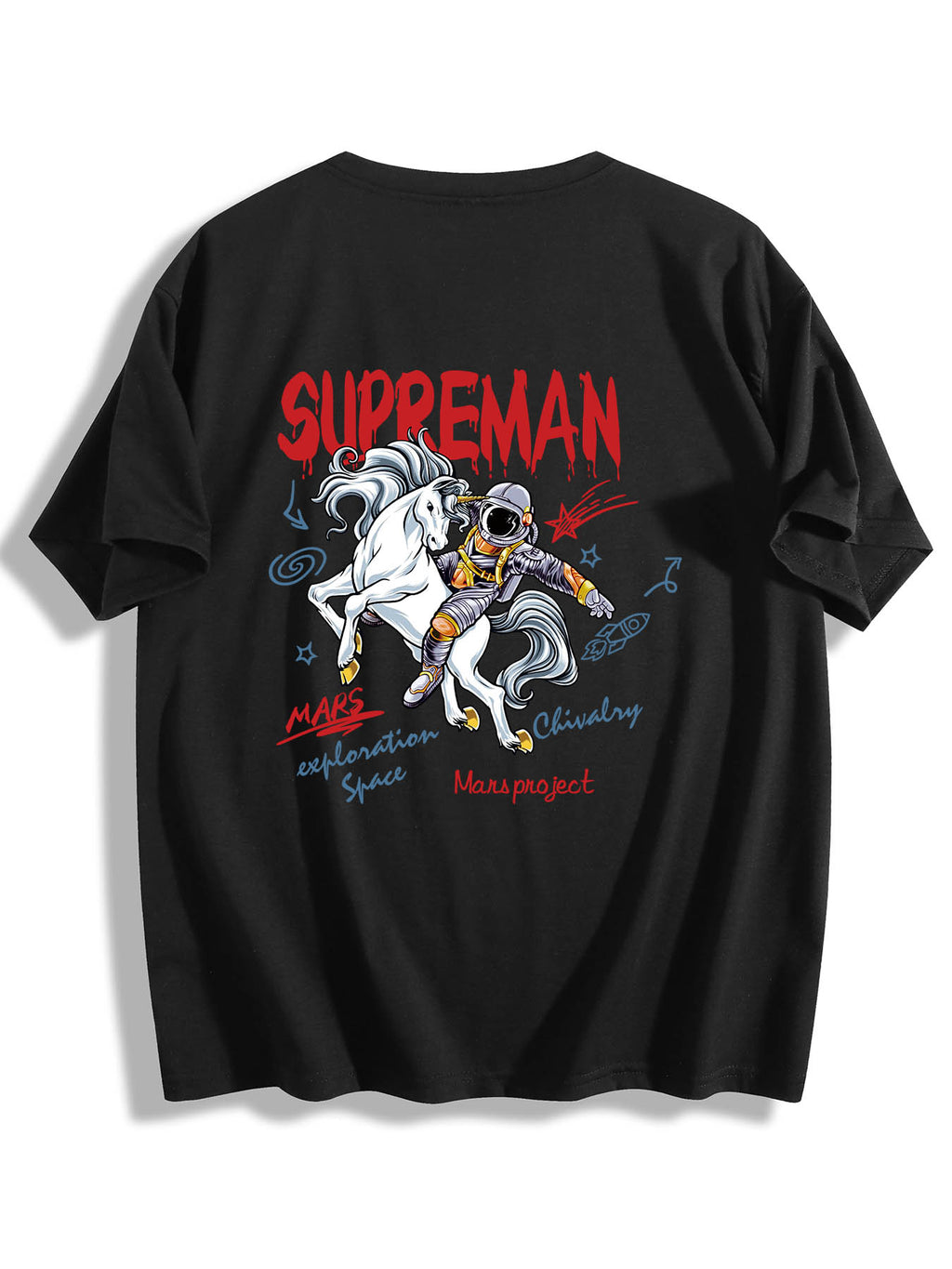Uk Sizing 100% Cotton T-shirt (with Heat Transfers on Front and Back) – Shipping Not Included