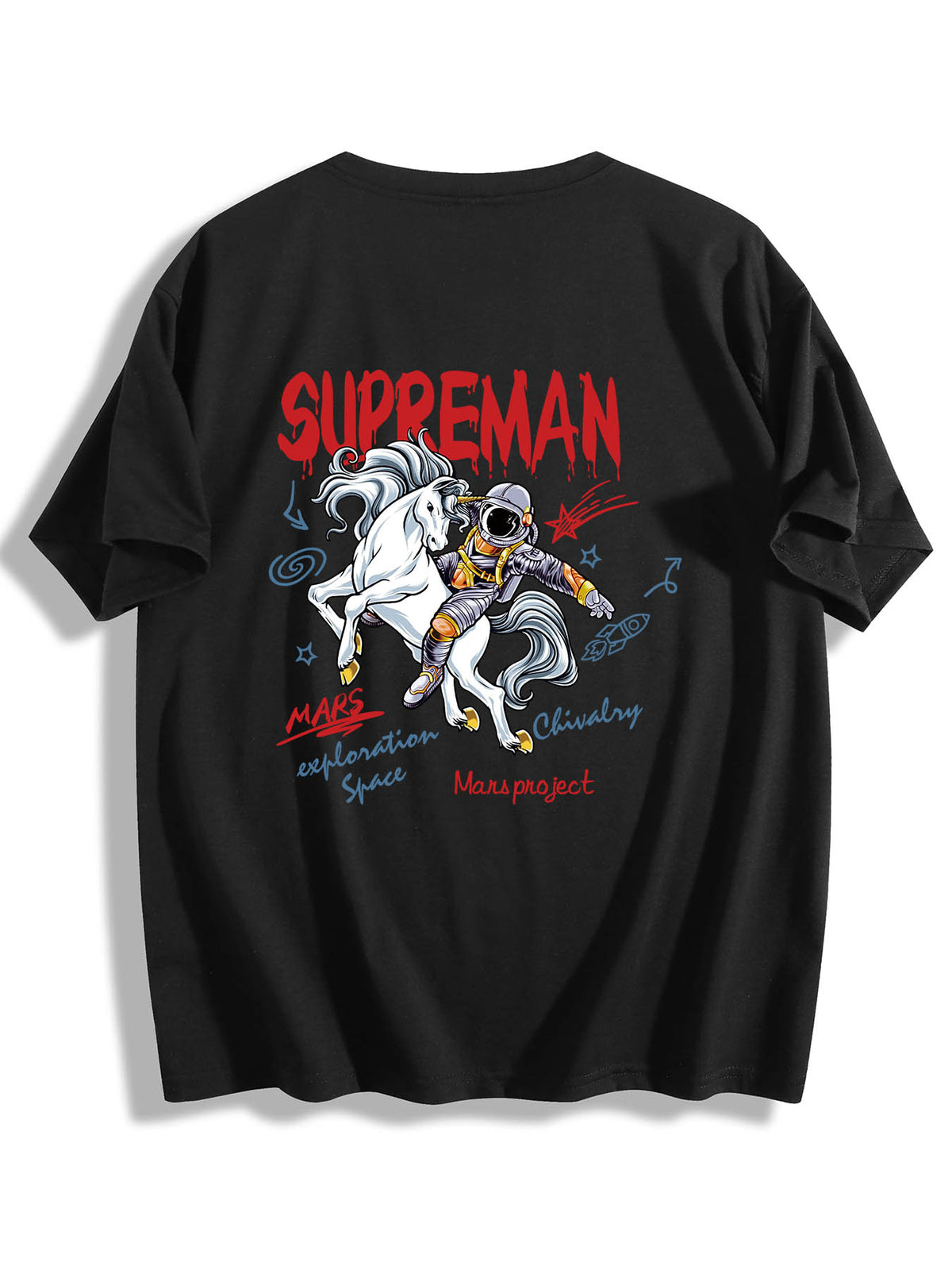 Uk Sizing 100% Cotton T-shirt (with Heat Transfers on Front and Back) – Shipping Not Included