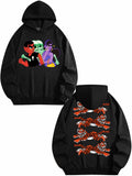 Hooded Sweatshirt Double Sided Print Tbb001