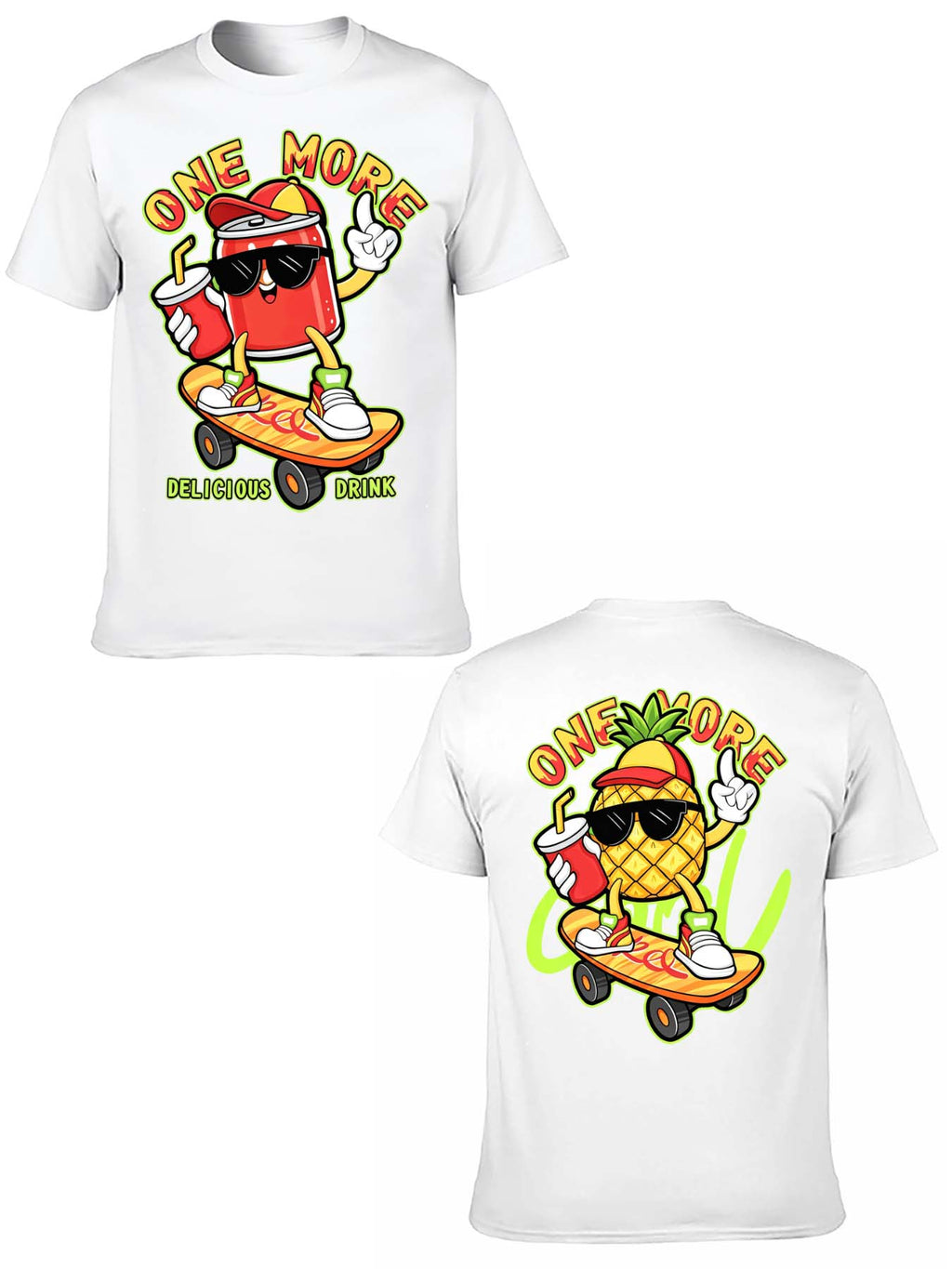 Mexican Double Sided Print T Shirt Tbb001