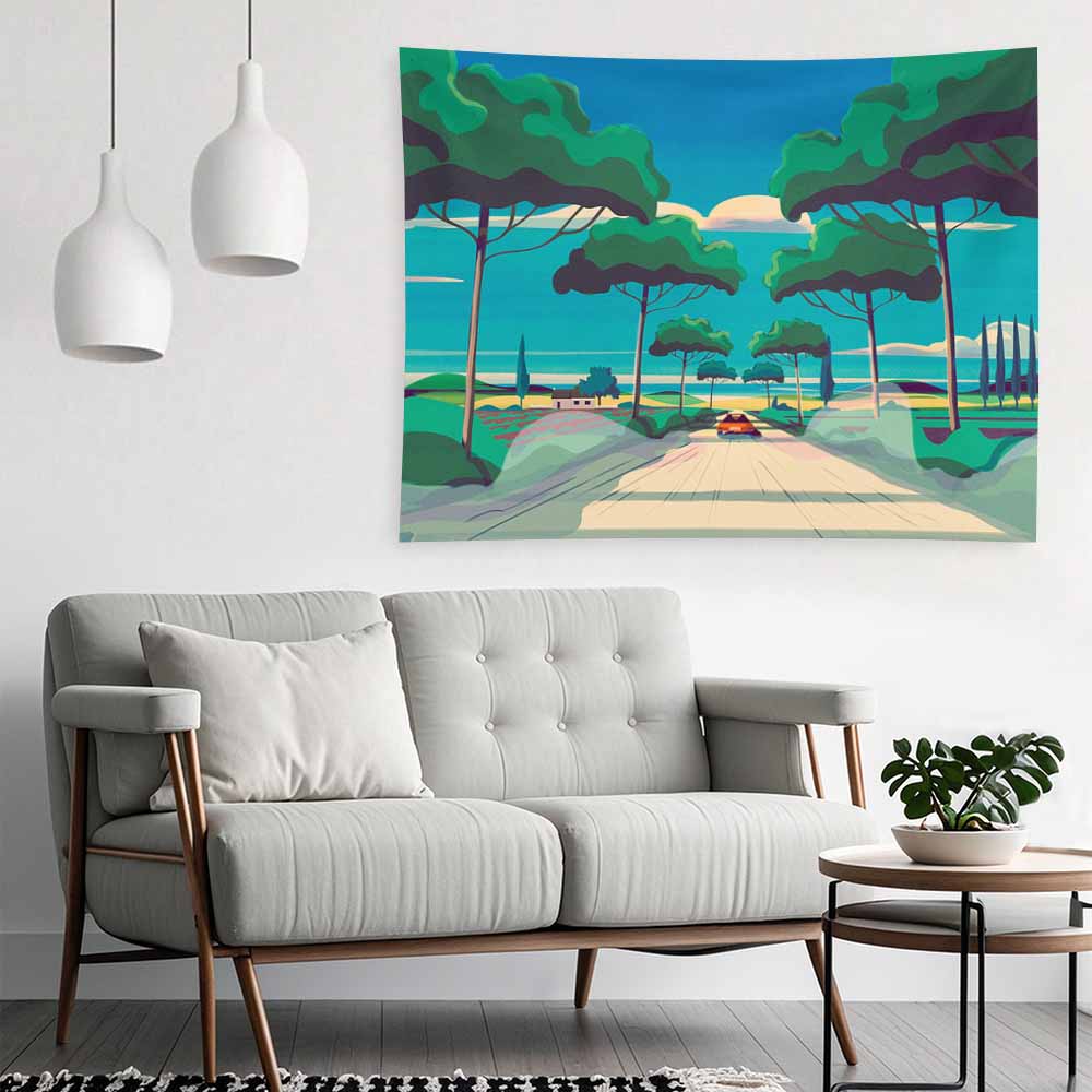 Wall Hanging Horizontal Print Us Shipping