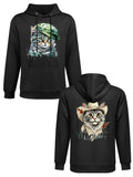 Fleece Hoodie Double Sided Print Mexican Tbb001
