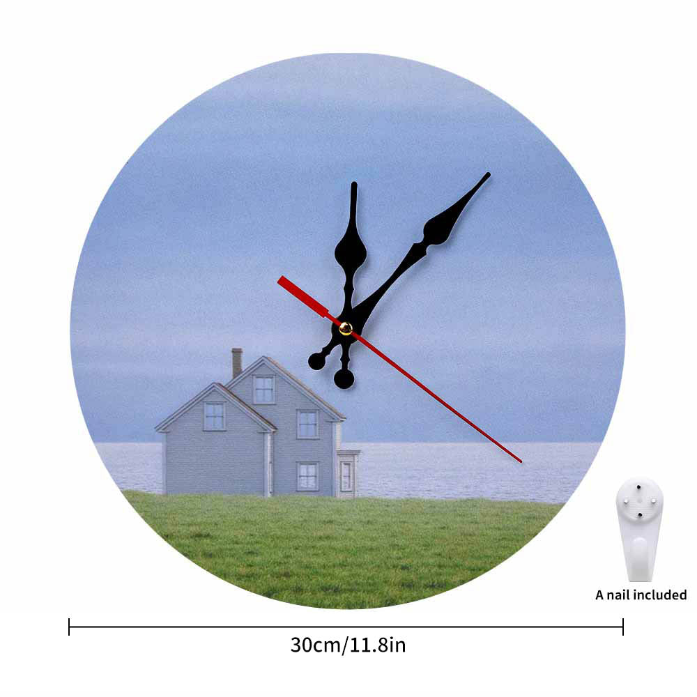 Round Wall Clock No Markings Free Shipping Usa