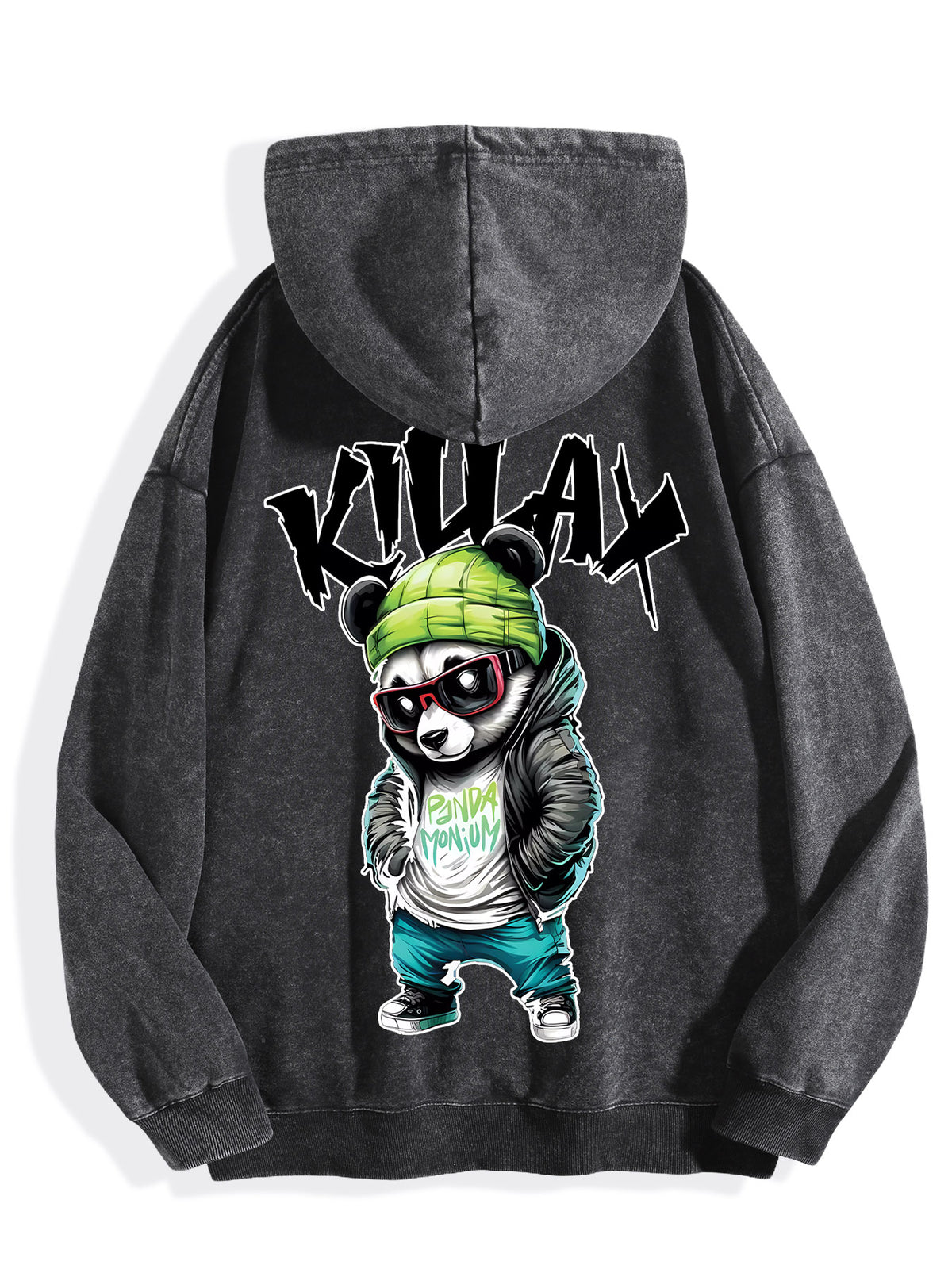 Faded Hoodie Single Sided Print Tbb001