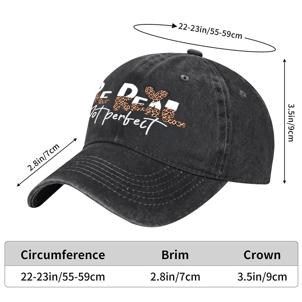 Washed Denim Baseball Cap Japan Direct