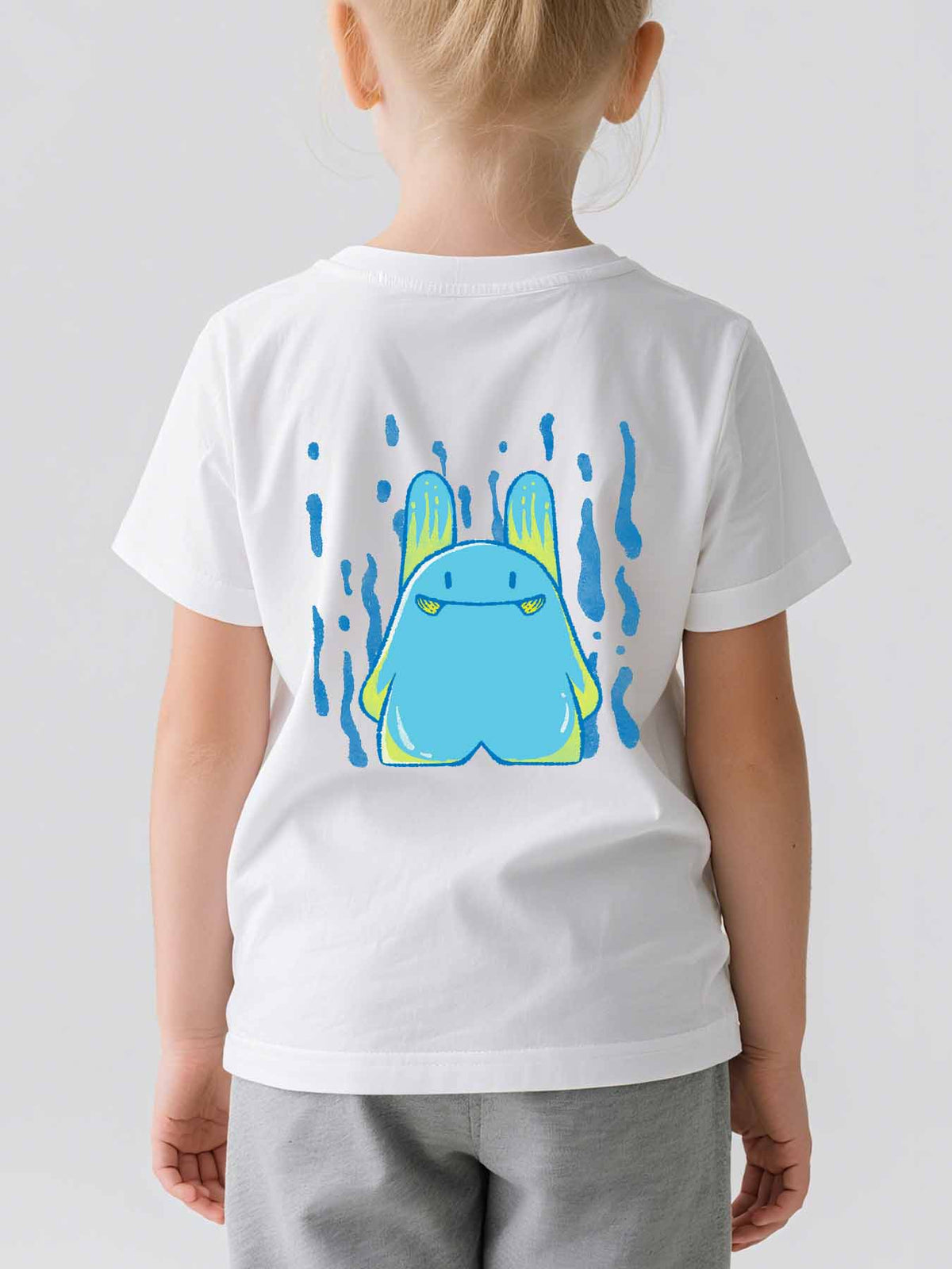 Kids T Shirt Double Sided Print Tbb001 Japanese