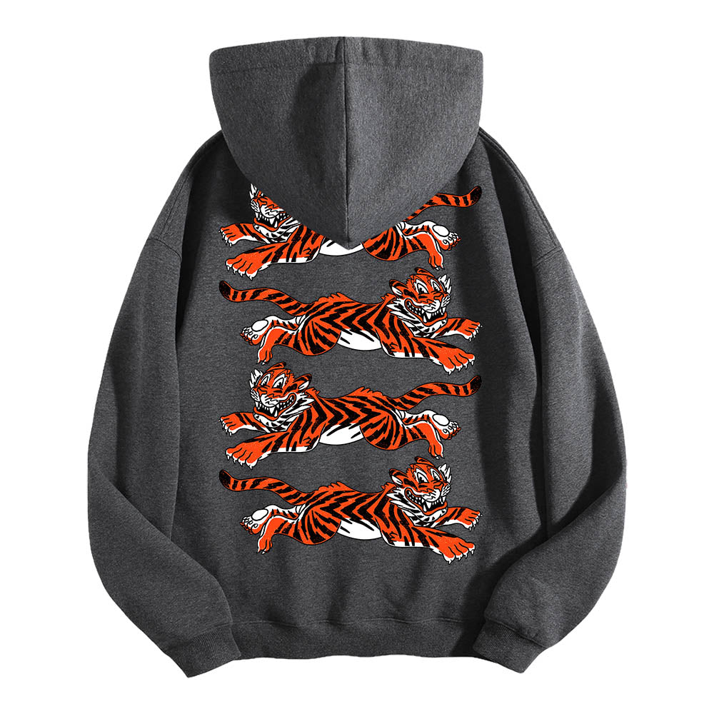 Hooded Sweatshirt Back Print Single Sided Tbb001