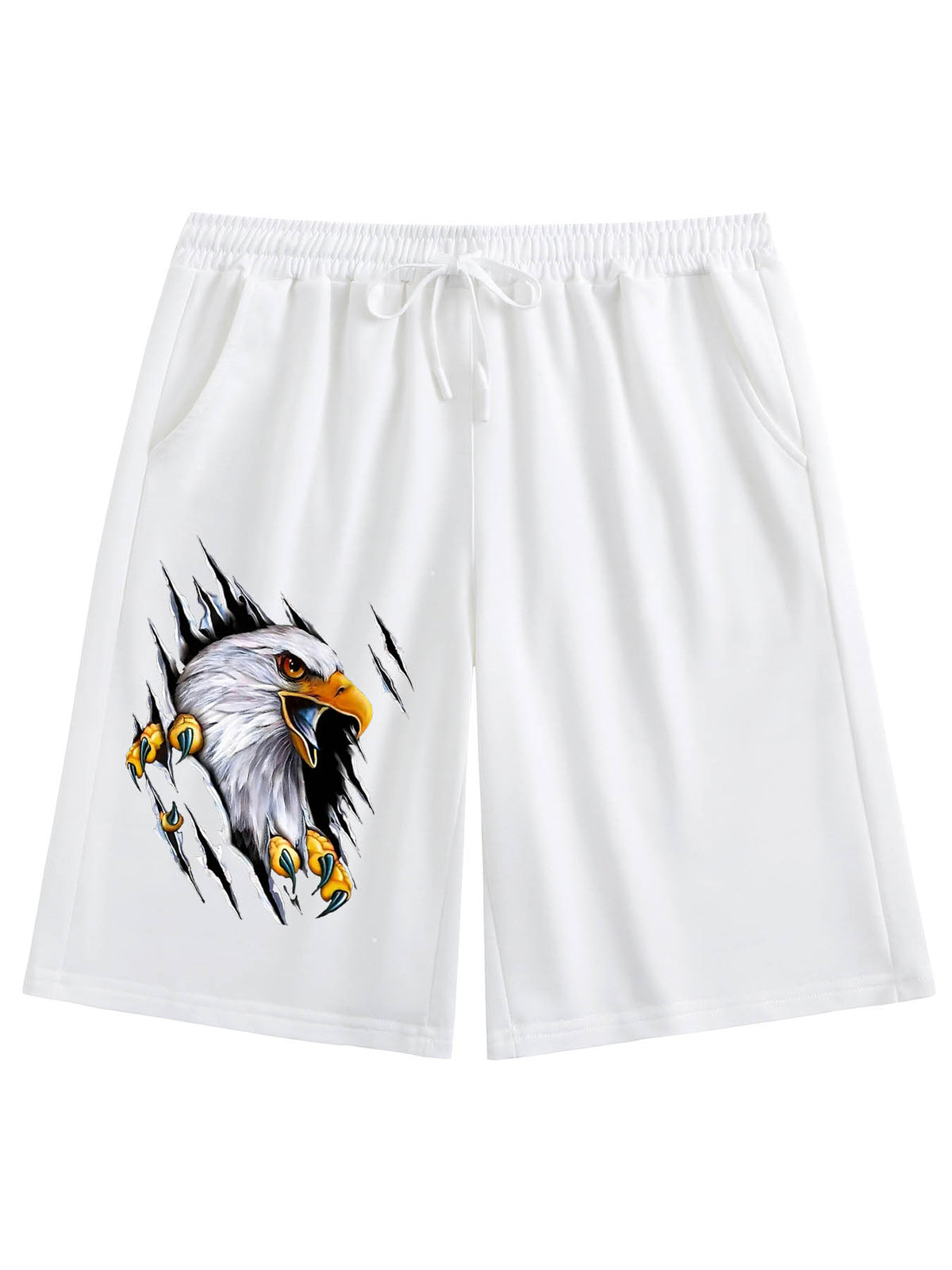 Single Sided Print Casual Shorts Tbb001