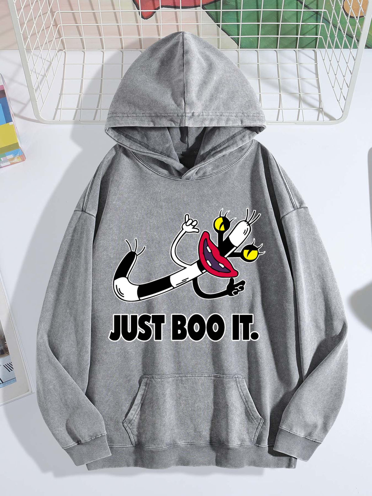 Faded Hoodie Single Sided Print Tbb001