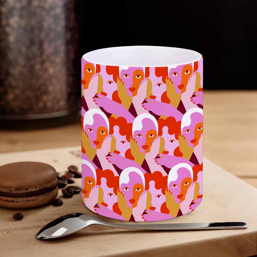 Full Color Print White Mug Tbb001 Us Ship