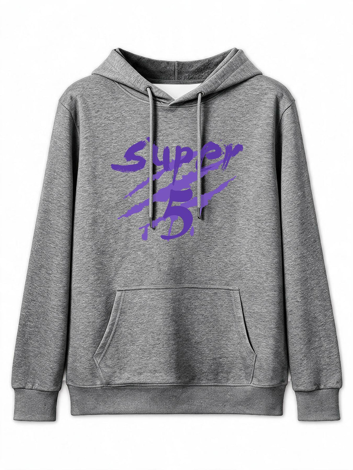 Fleece Lined Hoodie Double Sided Print Tbb001