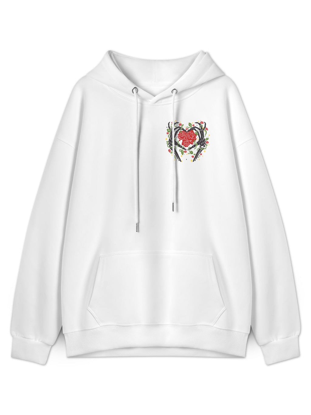 Left Chest Print Hoodie Japanese Direct Ship