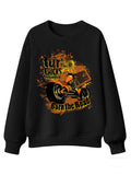 Round Neck Sweatshirt Single Sided Print Tbb001