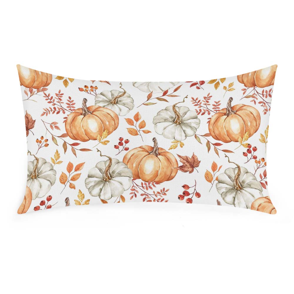 Flax Fabric Pillow Cover