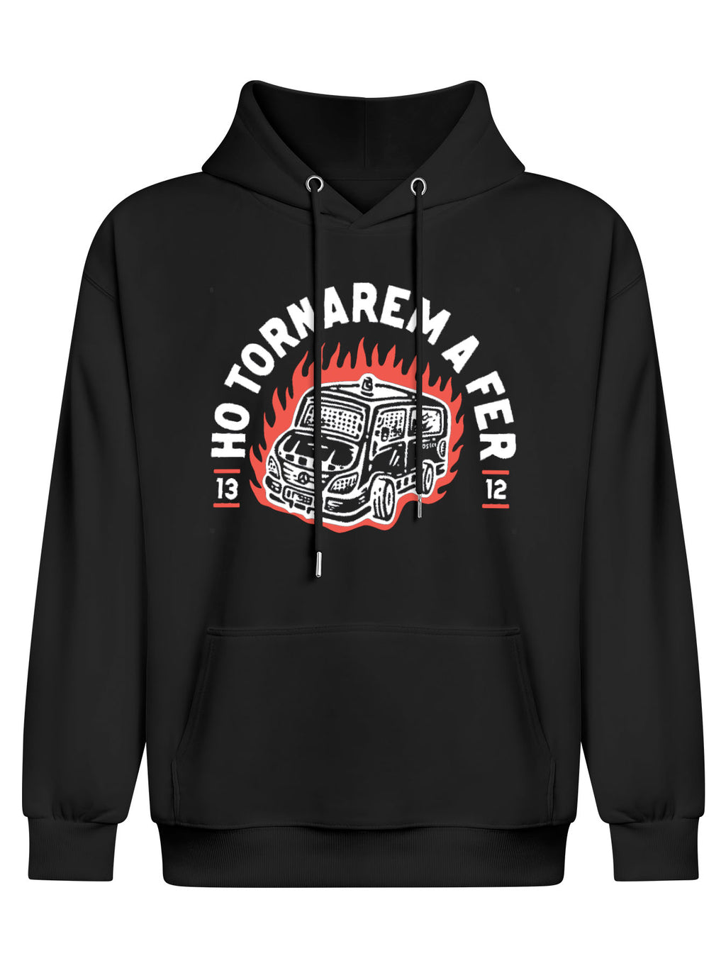 Hoodie Double Sided Print Japanese Ship