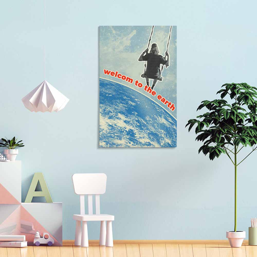 Decorative Frame Painting Vertical 2 3 Ratio
