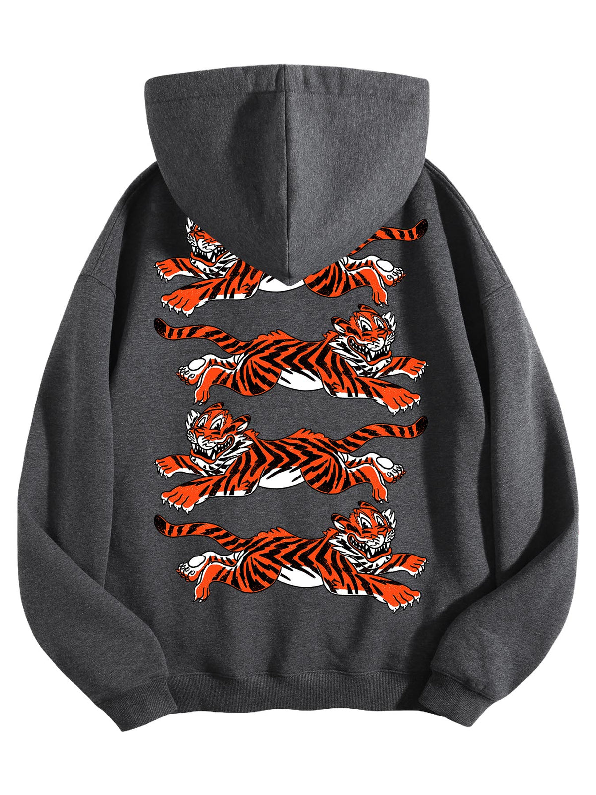Hooded Sweatshirt Back Print Single Sided Tbb001