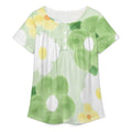 Button Pleat Short Sleeve Sds-nkzzdx Single-sided Print