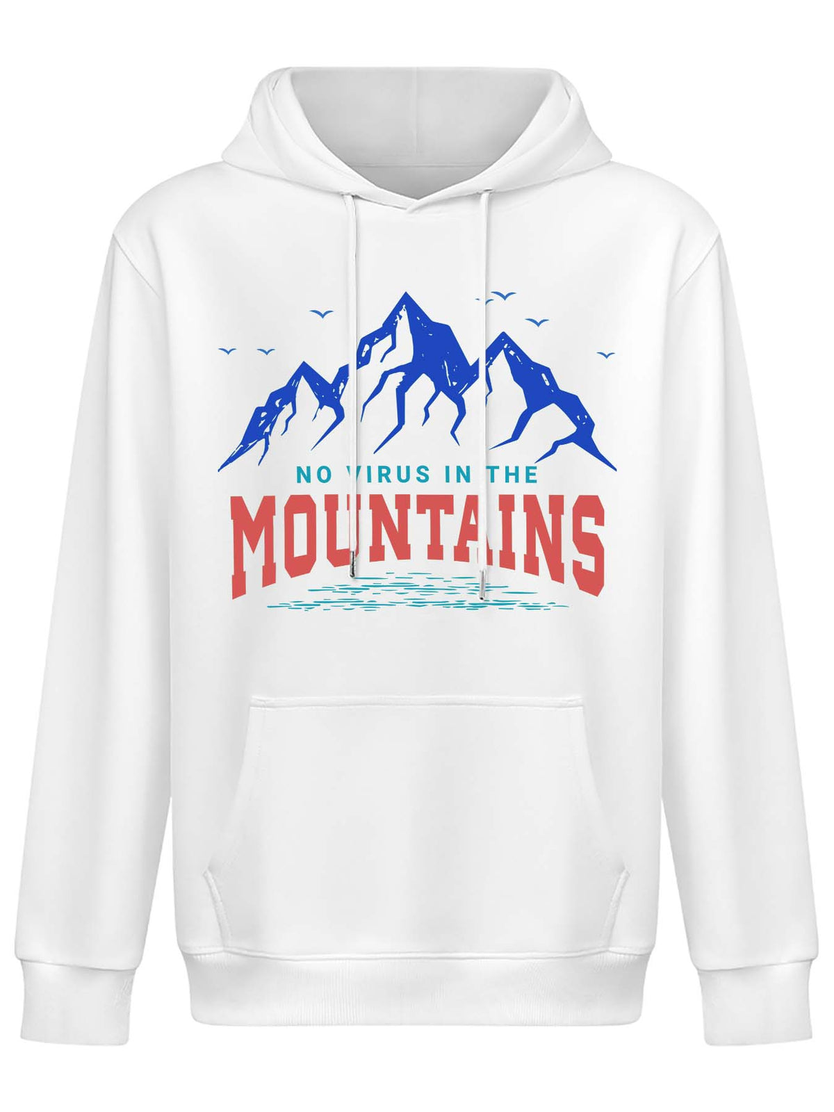 Canadian Fleece Hoodie Single Sided Print