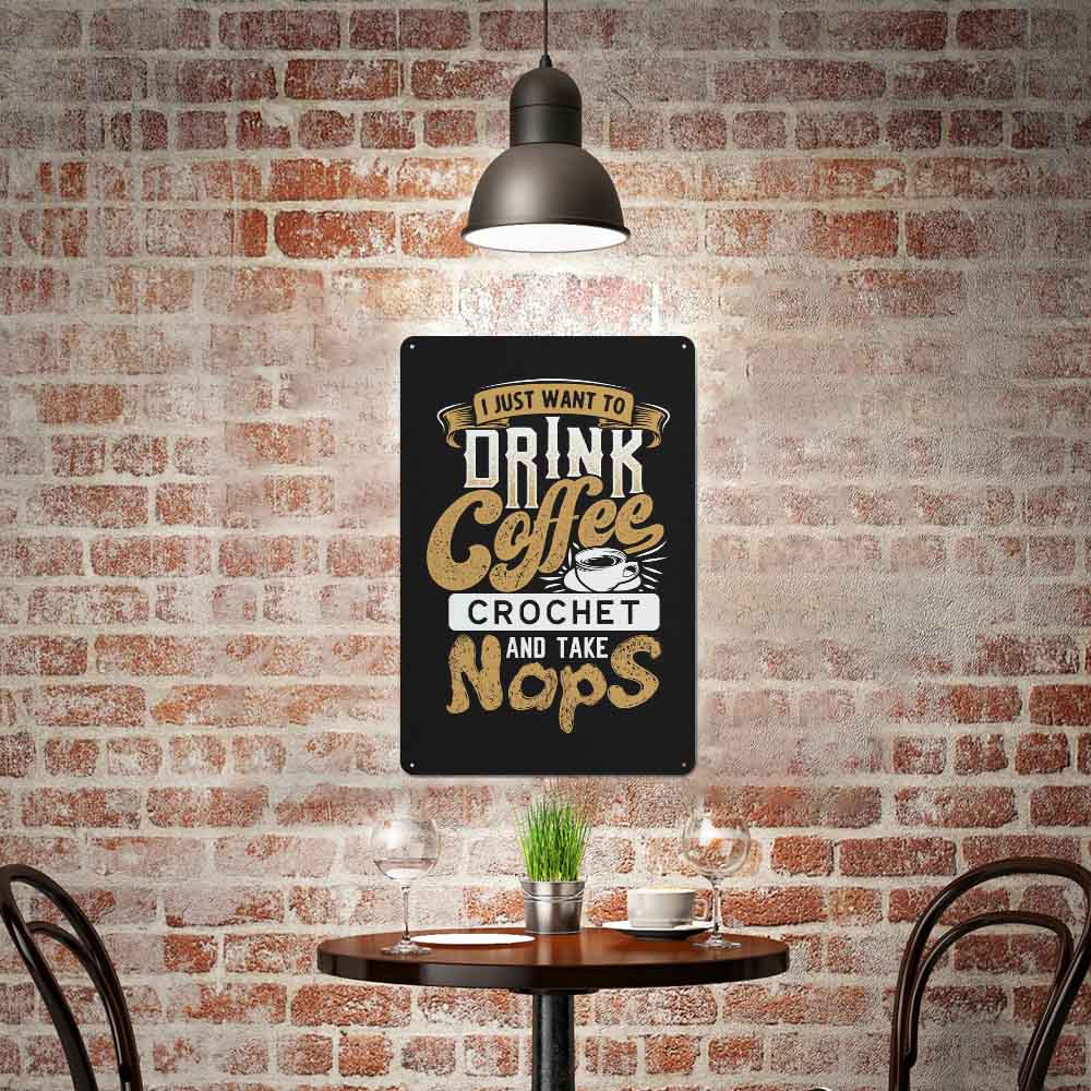 Metal Wall Art 20x30cm Vertical