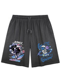Dirty Wash Shorts Single Sided Print Tbb001