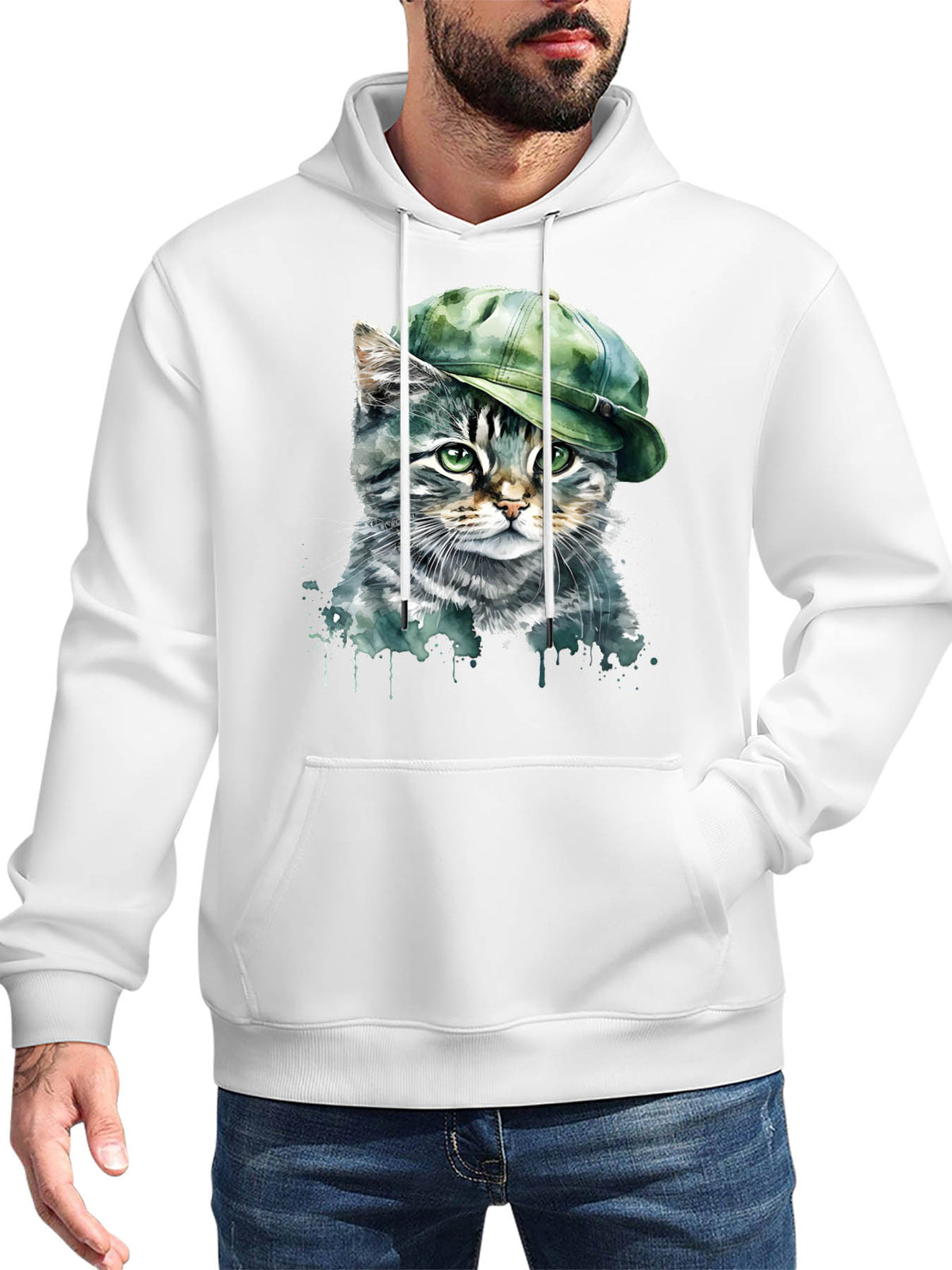 Fleece Pullover Single Sided Print Mexican Tbb001