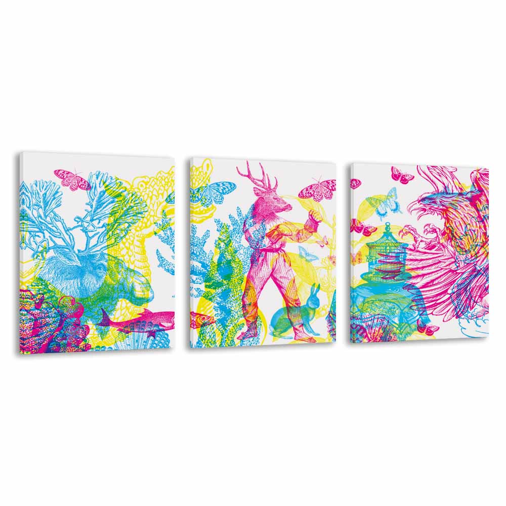 Decorative Frame Painting Vertical 3 4 Ratio