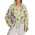 Cropped Hooded Sweatshirt Mxu022 Single Image