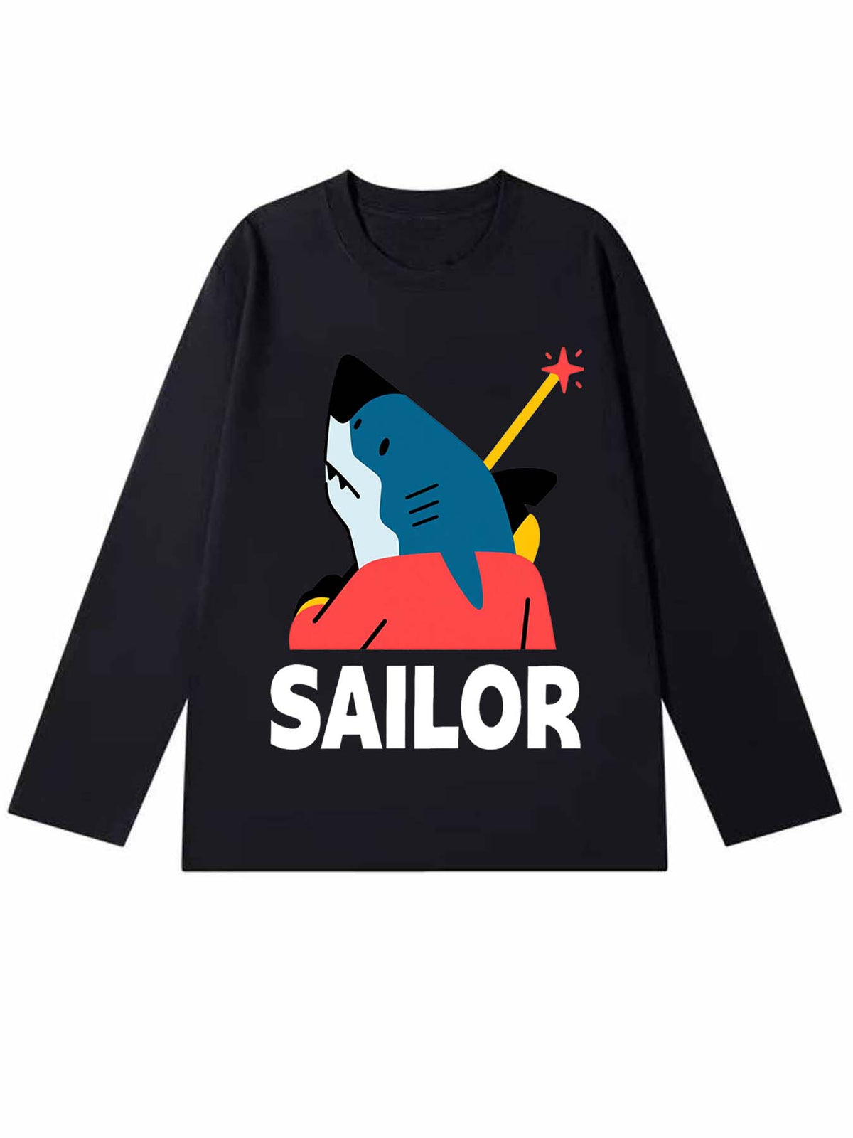 Cotton Long Sleeve Single Sided Print Tbb001